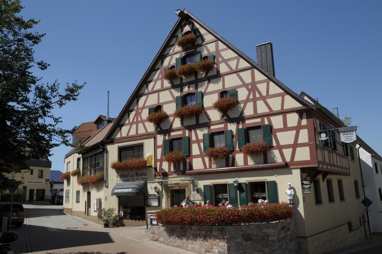 Gasthof Zur Krone Mitteleschenbach Eksteriør billede